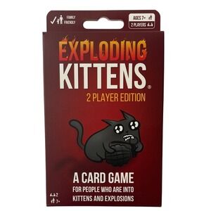 Exploding Kittens 2 Player Card Game NEW